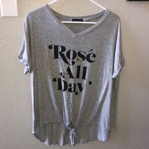 Rosé All Day Casual T-shirt